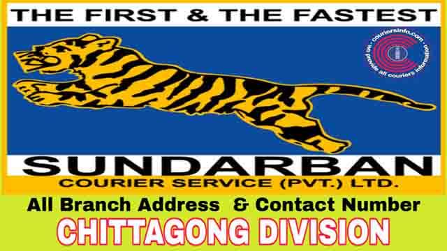 Sundarban Courier service Chittagong Division Contact Numbers