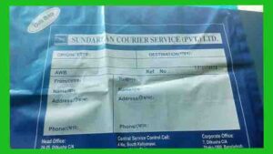 Sundarban Courier Blue Poly Bag Cost
