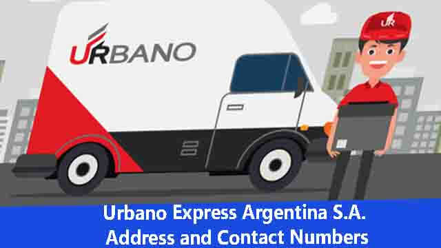 Urbano Express Argentina Address and Contact Numbers