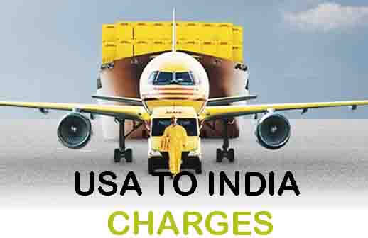 DHL Courier Service Charges from USA to India