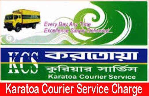 Karatoa Courier Service Charge, Cost & Price List