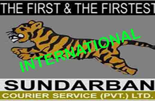 Sundarban Courier Service International Parcel Delivery Charge List