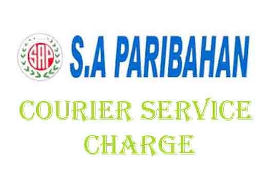 SA Paribahan Courier Service Charge, Cost and Price List